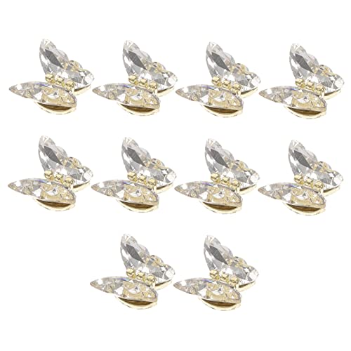 Beaupretty 10 Stück Teiliges Schmetterling Nagel Schmuck Kristallverzierte Manicure Supplies Glänzende Nail Charms für DIY Nageldesign Geeignet für Heim und Profi Nagelstudios Beaupretty 10 Stück Teiliges Schmetterling Nagel Schmuck Kristallverzierte Manicure Supplies Glänzende Nail Charms für DIY Nageldesign Geeignet für Heim und Profi Nagelstudios von Beaupretty