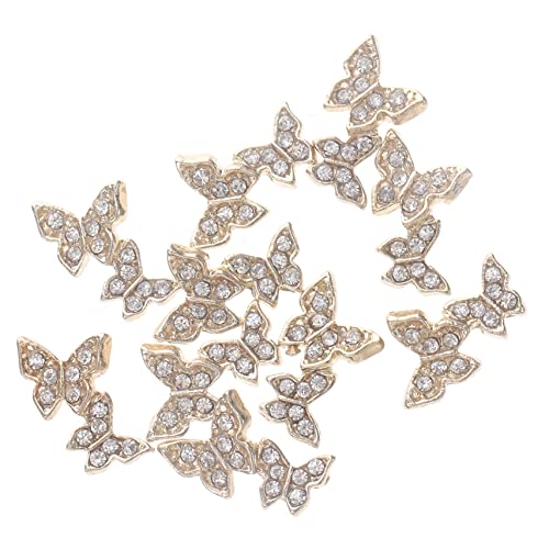 Beaupretty 10 Stück Teiliges Schmetterlings Nagelstrasssteine Nail Charms für Kreative Nageldesigns Vielseitige Nagelverzierung für und DIY Projekte von Beaupretty