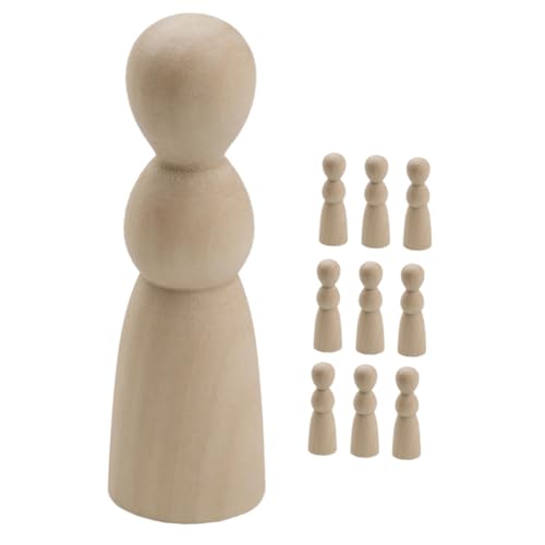 Beaupretty 10 Stück Teiliges Unvollendeter Holzstiftpuppen DIY Holzfiguren zum Malen und Basteln Miniatur Dekoration für Kreative Projekte Holzpuppen zum Gestalten Beaupretty 10 Stück Teiliges Unvollendeter Holzstiftpuppen DIY Holzfiguren zum Malen und Basteln Miniatur Dekoration für Kreative Projekte Holzpuppen zum Gestalten von Beaupretty