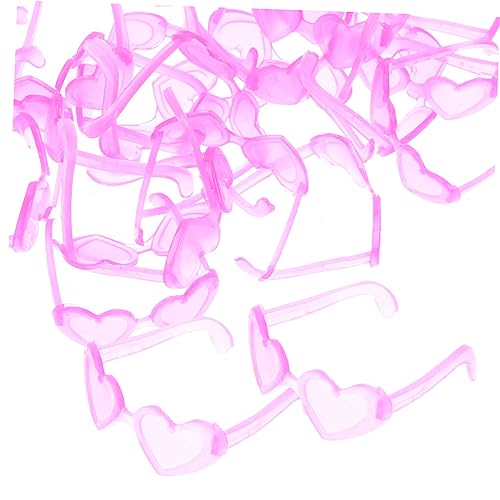 Beaupretty 100 Stück Doll Brillen Mini Sonnenbrillen Zubehör für Puppen Kreative Bastelideen für Mädchen für Geburtstagsfeiern und Rollenspiele von Beaupretty