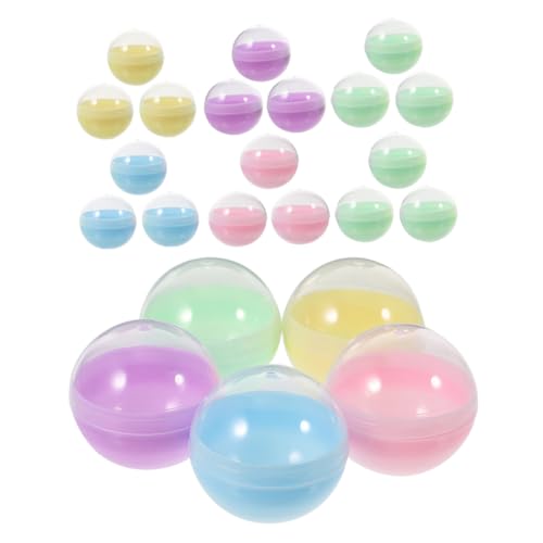 Beaupretty 100 Stück Halbtransparente Plastik Kugeln für Greifautomaten Kleine Kapseln DIY Basteln Vielseitig Verwendbar für Süßigkeiten Bunte Macaron Farben Beaupretty 100 Stück Halbtransparente Plastik Kugeln für Greifautomaten Kleine Kapseln DIY Basteln Vielseitig Verwendbar für Süßigkeiten Bunte Macaron Farben von Beaupretty