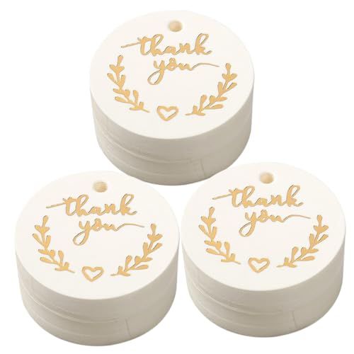 Beaupretty 100 Stück Kreative Runde Dankeschön Anhänger Geschenkanhänger frei von Schnur für Babyparty Hochzeitsgastgeschenke DIY Karten Scrapbooking Geschenkverpackung Dekorative Etiketten Beaupretty 100 Stück Kreative Runde Dankeschön Anhänger Geschenkanhänger frei von Schnur für Babyparty Hochzeitsgastgeschenke DIY Karten Scrapbooking Geschenkverpackung Dekorative Etiketten von Beaupretty