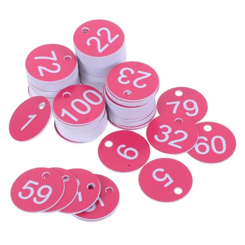 Beaupretty 100 Stück Kunststoff Nummerntags für Sortierung und Identifikation Wiederverwendbare Langlebige Etiketten für Restaurants und Klare Lesbare Zahlen für Einfache Kennzeichnung Beaupretty 100 Stück Kunststoff Nummerntags für Sortierung und Identifikation Wiederverwendbare Langlebige Etiketten für Restaurants und Klare Lesbare Zahlen für Einfache Kennzeichnung von Beaupretty