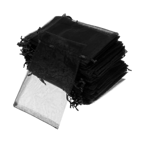 Beaupretty 100 Stück Schwarze Organzabeutel mit Zugband Transparente Geschenktüten für Hochzeiten Partys Schmuckaufbewahrung und Süßigkeitenverpackung Vielseitig und Elegant Beaupretty 100 Stück Schwarze Organzabeutel mit Zugband Transparente Geschenktüten für Hochzeiten Partys Schmuckaufbewahrung und Süßigkeitenverpackung Vielseitig und Elegant von Beaupretty