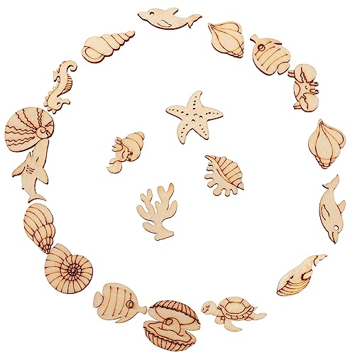 Beaupretty 100 Stück Unvollendete Holz Ausschnitte Meereslebewesen DIY Holzscheiben für Kreative Bastelprojekte für Kindergeburtstage Malen und Dekoration Beaupretty 100 Stück Unvollendete Holz Ausschnitte Meereslebewesen DIY Holzscheiben für Kreative Bastelprojekte für Kindergeburtstage Malen und Dekoration von Beaupretty