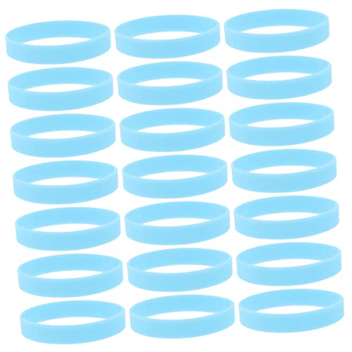 Beaupretty 100Stücke Leuchtende Silikon Armbänder Nachtlauf Party Gadget Flexibel Langlebig für Erwachsene für Outdoor Aktivitäten Leuchtendes Design von Beaupretty