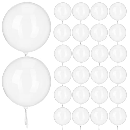 Beaupretty 100 Stück Transparente Bobo Luftballons 20,3cm für Hochzeit Geburtstag Partydekoration Bubble Ballons Nicht Latex Vielseitig Einsetzbar Beaupretty 100 Stück Transparente Bobo Luftballons 20,3cm für Hochzeit Geburtstag Partydekoration Bubble Ballons Nicht Latex Vielseitig Einsetzbar von Beaupretty