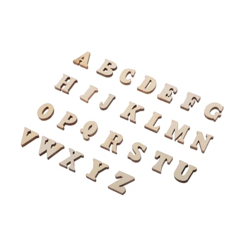 Beaupretty 104 Stück Teiliges Holzbuchstaben Naturbelassen Retrofarben für DIY Bastelprojekte Kinderlernspielzeug Handgefertigte Holz Alphabetstücke Kreativität und Frühkindlicher Bildung Beaupretty 104 Stück Teiliges Holzbuchstaben Naturbelassen Retrofarben für DIY Bastelprojekte Kinderlernspielzeug Handgefertigte Holz Alphabetstücke Kreativität und Frühkindlicher Bildung von Beaupretty
