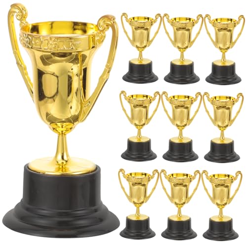 Beaupretty 10Stücke Trophäe Plastik Pokal für Wettbewerbe Sportspiele Kindergarten zur Belohnung und Partydekoration Motivierend Beaupretty 10Stücke Trophäe Plastik Pokal für Wettbewerbe Sportspiele Kindergarten zur Belohnung und Partydekoration Motivierend von Beaupretty