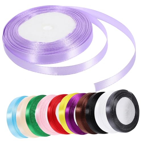 Beaupretty 12 Rollen Farbige Geschenkband Satinbänder Breit Vielseitig Einsetzbare Zuschneidbare Dekobänder für Geschenkverpackung Hochzeits und DIY Bastelprojekte Beaupretty 12 Rollen Farbige Geschenkband Satinbänder Breit Vielseitig Einsetzbare Zuschneidbare Dekobänder für Geschenkverpackung Hochzeits und DIY Bastelprojekte von Beaupretty