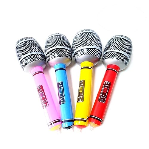 Beaupretty 12 Stück Aufblasbare Mikrofone aus PVC für Kindergeburtstagsfeiern und Strand Events Farben Zufällig für Party Dekorationen und Spaß Zufällige Farbe Zufällige Farbe Beaupretty 12 Stück Aufblasbare Mikrofone aus PVC für Kindergeburtstagsfeiern und Strand Events Farben Zufällig für Party Dekorationen und Spaß Zufällige Farbe Zufällige Farbe von Beaupretty