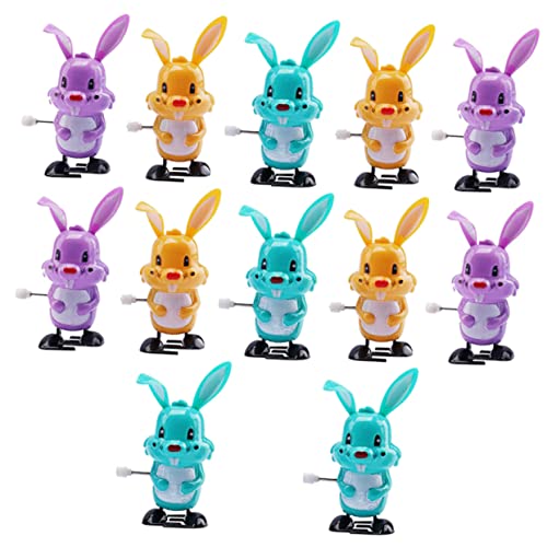 Beaupretty 12 Stück Aufziehbare Osterhasen für Bunte Wind Up Kaninchen für Ostern als Mitgebsel und Partygeschenk für Jungen und Mädchen Beaupretty 12 Stück Aufziehbare Osterhasen für Bunte Wind Up Kaninchen für Ostern als Mitgebsel und Partygeschenk für Jungen und Mädchen von Beaupretty
