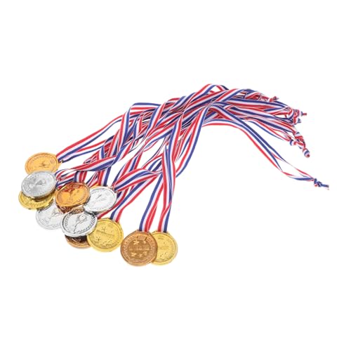 Beaupretty 12 Stück Kunststoff Medaillen für Sportmedaillen Gold Silber für Wettbewerbe Partys und Kostüme Auszeichnung für Sportveranstaltungen und Kreative Beaupretty 12 Stück Kunststoff Medaillen für Sportmedaillen Gold Silber für Wettbewerbe Partys und Kostüme Auszeichnung für Sportveranstaltungen und Kreative von Beaupretty