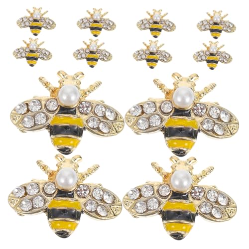 Beaupretty 12 Stück Teiliges Bienen Nail Art Dekorationen aus Langlebiger Legierung Kinderfreundliche Nagelschmuck Charms Modische DIY Nail Art Verzierungen für Kreative Nageldesigns Beaupretty 12 Stück Teiliges Bienen Nail Art Dekorationen aus Langlebiger Legierung Kinderfreundliche Nagelschmuck Charms Modische DIY Nail Art Verzierungen für Kreative Nageldesigns von Beaupretty