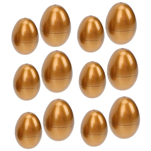 Beaupretty 12 Stück Teiliges Goldene Ostereier Geschenkboxen Dekorative Befüllbare Verpackungen für Osterdekoration Kreative Spielzeugverpackung für Ostereiersuche und Festtagsfeiern Beaupretty 12 Stück Teiliges Goldene Ostereier Geschenkboxen Dekorative Befüllbare Verpackungen für Osterdekoration Kreative Spielzeugverpackung für Ostereiersuche und Festtagsfeiern von Beaupretty