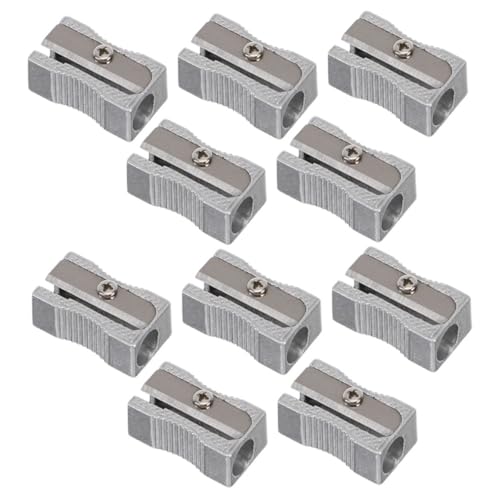 Beaupretty 12 Stück Teiliges Metall Bleistiftspitzer Wiederverwendbarer Manueller Anspitzer mit Loch Design für Studenten und Künstler Tragbar und Langlebig Beaupretty 12 Stück Teiliges Metall Bleistiftspitzer Wiederverwendbarer Manueller Anspitzer mit Loch Design für Studenten und Künstler Tragbar und Langlebig von Beaupretty