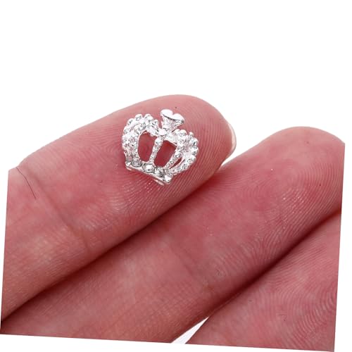Beaupretty 12 Stück Teiliges Nail Art mit Strasssteinen Langlebige Nagelstuds aus Legierung Funkelnde Maniküre Dekoration für DIY Nageldesign Geeignet für Partys Hochzeiten Festtage von Beaupretty
