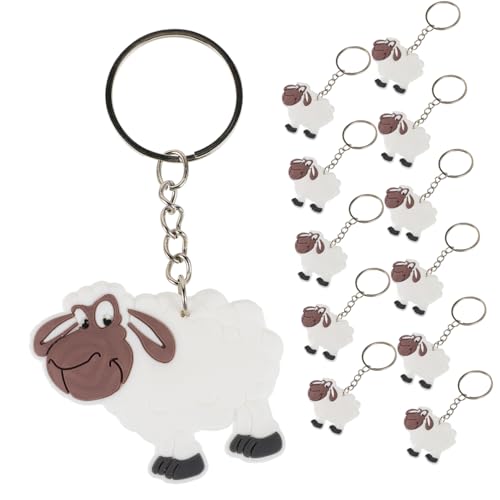 Beaupretty 12 Stück Teiliges Schaf Schlüsselanhänger Weicher Plüschanhänger Stilvoller Taschen und Schlüsselring Süßes Geburtstags und Tierparty Mitgebsel Leicht und Tragbar für Geschenkideen Beaupretty 12 Stück Teiliges Schaf Schlüsselanhänger Weicher Plüschanhänger Stilvoller Taschen und Schlüsselring Süßes Geburtstags und Tierparty Mitgebsel Leicht und Tragbar für Geschenkideen von Beaupretty