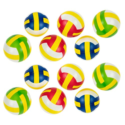 Beaupretty 12 Stück Teiliges Set Bunter Stressbälle aus PU Mini Volleyballs zur Stressbewältigung Kreatives und Lustiges für Erwachsene für Büro und Freizeit Beaupretty 12 Stück Teiliges Set Bunter Stressbälle aus PU Mini Volleyballs zur Stressbewältigung Kreatives und Lustiges für Erwachsene für Büro und Freizeit von Beaupretty
