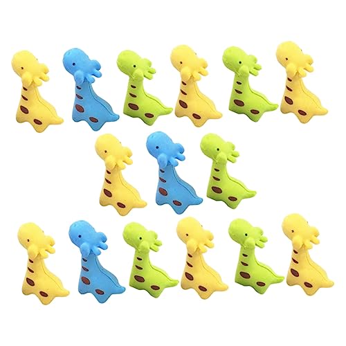 Beaupretty 15 Stück Teiliges Bunte Giraffe Radiergummis für Lustige Radiergummis für Schulgebrauch Zufällige Farben und Preise für Klassenzimmer und Geschenktüten Zufällige Zufällige Farbe von Beaupretty