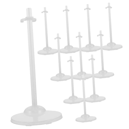 Beaupretty 15 Stück Teiliges Puppenständer Transparente Halterungen für Puppen Stabiler Stützrahmen für Präsentation für Kinderzimmer und Spielzeugdisplay Beaupretty 15 Stück Teiliges Puppenständer Transparente Halterungen für Puppen Stabiler Stützrahmen für Präsentation für Kinderzimmer und Spielzeugdisplay von Beaupretty