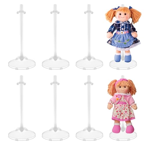 Beaupretty 15 Stück Teiliges Puppenständer Transparente Ständer für Puppen Stabiler Halter für Sammlungen für Schaufenster und Puppenausstellungen Beaupretty 15 Stück Teiliges Puppenständer Transparente Ständer für Puppen Stabiler Halter für Sammlungen für Schaufenster und Puppenausstellungen von Beaupretty