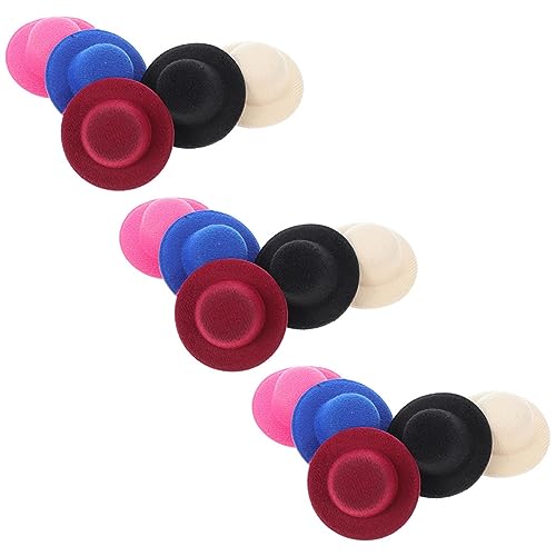 Beaupretty 15Stücke Miniatur Puppenhüte Teiliges DIY Bastelzubehör für Puppen Dekorationen Wiederverwendbare Materialien für Schmuck und Kreative Projekte von Beaupretty