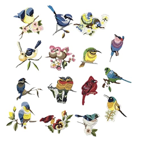 Beaupretty 15Stücke Teiliges mit Gestickten Vögel Patches Aufnähen für Kleidung Jacken Hüte für DIY Nähprojekte Kreative Bastelideen Beaupretty 15Stücke Teiliges mit Gestickten Vögel Patches Aufnähen für Kleidung Jacken Hüte für DIY Nähprojekte Kreative Bastelideen von Beaupretty