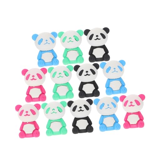 Beaupretty 16 Stück Teiliges Witzige Panda Radiergummis für Radierer Zufälligen Farben für Kindergarten Belohnung für Schüler Zufällige Farbe Zufällige Farbe von Beaupretty