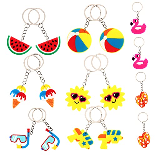 Beaupretty 16Stücke Teiliges Hawaiianisches Schlüsselanhänger Dekorative Schlüsselkettenanhänger für Sommerpartys Tragbare Schlüsselbunddeko mit Cartoon Design und Exquisiten Details Beaupretty 16Stücke Teiliges Hawaiianisches Schlüsselanhänger Dekorative Schlüsselkettenanhänger für Sommerpartys Tragbare Schlüsselbunddeko mit Cartoon Design und Exquisiten Details von Beaupretty