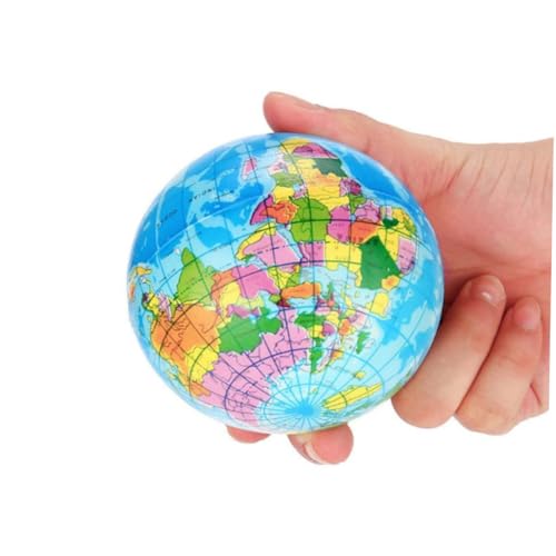 Beaupretty 18 Stück Teiliges Globe Squeeze PU Elastische Stressbälle Druckentlastungsspielzeug für Party Mitgebsel mit Glatter Oberfläche und Angenehmem Tastgefühl Beaupretty 18 Stück Teiliges Globe Squeeze PU Elastische Stressbälle Druckentlastungsspielzeug für Party Mitgebsel mit Glatter Oberfläche und Angenehmem Tastgefühl von Beaupretty