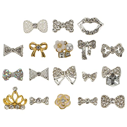 Beaupretty 18 Stück Teiliges Nagelkunst Aufkleber mit Strasssteinen und Diamanten Dekorative Maniküre Studs für Feste und DIY Nail Art Zufällige Designs Beaupretty 18 Stück Teiliges Nagelkunst Aufkleber mit Strasssteinen und Diamanten Dekorative Maniküre Studs für Feste und DIY Nail Art Zufällige Designs von Beaupretty