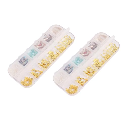 Beaupretty 2 Boxen Fächer Nagelkunst Deko mit Boxen Legierung Muschel Nail Charms für DIY Nail Art Zubehör Kreative Langlebige Nagelverzierung Beaupretty 2 Boxen Fächer Nagelkunst Deko mit Boxen Legierung Muschel Nail Charms für DIY Nail Art Zubehör Kreative Langlebige Nagelverzierung von Beaupretty