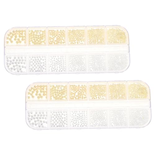 Beaupretty 2 Boxen Gold und Silber Nagelkunst Charms Boxen Metall Mikro Caviar Perlen Stahlkugeln Fächer Mix Langlebige Flache Rückseite Nail Art Dekoration für Maniküre Zubehör Beaupretty 2 Boxen Gold und Silber Nagelkunst Charms Boxen Metall Mikro Caviar Perlen Stahlkugeln Fächer Mix Langlebige Flache Rückseite Nail Art Dekoration für Maniküre Zubehör von Beaupretty