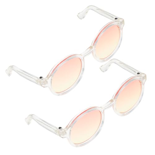 Beaupretty 2 Paare Mini Puppen Sonnenbrillen Kunststoff Brillen Dekoratives Zubehör Leicht Tragbar Für Puppen Kostüm Party Beaupretty 2 Paare Mini Puppen Sonnenbrillen Kunststoff Brillen Dekoratives Zubehör Leicht Tragbar Für Puppen Kostüm Party von Beaupretty