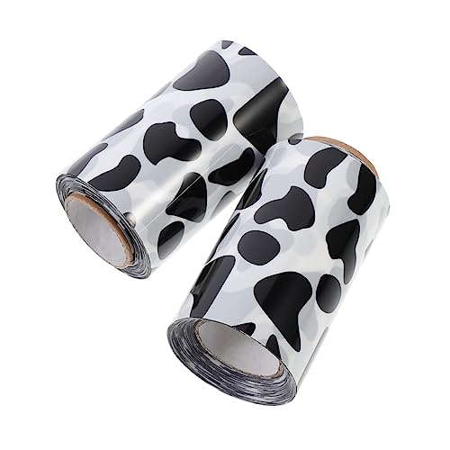 Beaupretty 2 Rollen Mousse Verpackungsränder Kuhmuster Tortendeko für Geburtstag Hochzeit Kaffeehaus Backen Kuchenverzierung Beaupretty 2 Rollen Mousse Verpackungsränder Kuhmuster Tortendeko für Geburtstag Hochzeit Kaffeehaus Backen Kuchenverzierung von Beaupretty