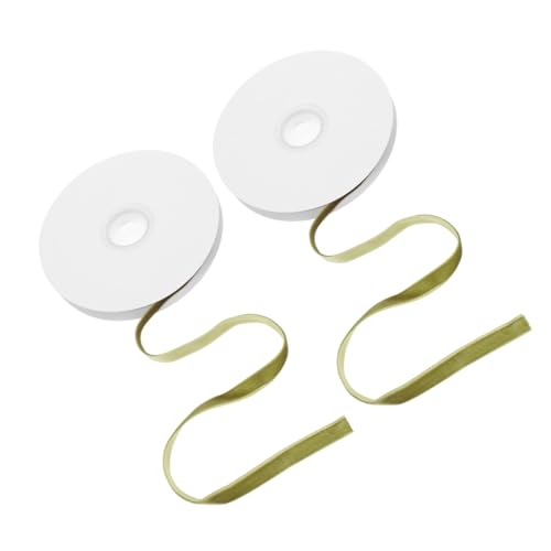 Beaupretty 2 Rollen Samt Geschenkband Dekoband für Diy Hochzeiten Geschenkverpackung À Yards Olivgrün Vielseitig Einsetzbar für Frühlings und Sommerdekorationen Beaupretty 2 Rollen Samt Geschenkband Dekoband für Diy Hochzeiten Geschenkverpackung À Yards Olivgrün Vielseitig Einsetzbar für Frühlings und Sommerdekorationen von Beaupretty