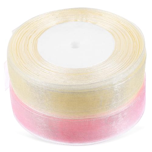 Beaupretty 2 Rollen Transparente Geschenkband Schleifenband Leichtes Dekoband für Geschenkverpackung Blumen Flaschen Hochzeit und Bastelbedarf Beaupretty 2 Rollen Transparente Geschenkband Schleifenband Leichtes Dekoband für Geschenkverpackung Blumen Flaschen Hochzeit und Bastelbedarf von Beaupretty