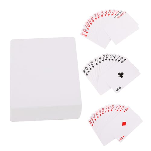 Beaupretty 2 Sätze Blanko Papierkarten für DIY Kartenherstellung Einseitige Sublimationskarten aus Hochwertigem Papier Kompatibel mit Heißtransferdruck Kreative Spielkarten für Gestaltung Beaupretty 2 Sätze Blanko Papierkarten für DIY Kartenherstellung Einseitige Sublimationskarten aus Hochwertigem Papier Kompatibel mit Heißtransferdruck Kreative Spielkarten für Gestaltung von Beaupretty
