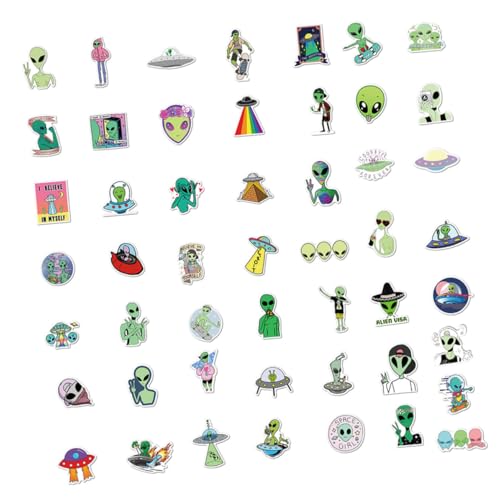 Beaupretty 2 Sätze DIY Graffiti Aufkleber Wasserfest Langlebig PVC für Laptop Koffer Skateboard Notebook Jungen Mädchen Kreative Sticker von Beaupretty