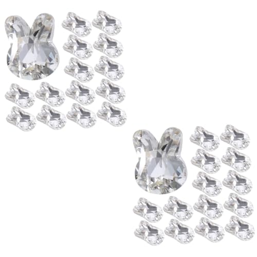 Beaupretty 2 Sätze Nageldesign Schmuck Dekorationen Niedliche Kaninchen Strasssteine Nail Art Zubehör Für Diy Maniküre Und Nagelkunst Für Zuhause Oder Nagelsalon 20 Stück * 2 Beaupretty 2 Sätze Nageldesign Schmuck Dekorationen Niedliche Kaninchen Strasssteine Nail Art Zubehör Für Diy Maniküre Und Nagelkunst Für Zuhause Oder Nagelsalon 20 Stück * 2 von Beaupretty