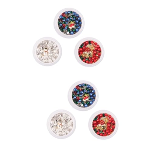 Beaupretty 2 Sätze Weihnachts-nagel-kunst-ornamente Nagelkunstzubehör Silber Lieferungen Nageldekor Gold Weihnachtsnagel Strasssteine Weihnachtsnagelpailletten Dekoration Legierung 3boxen*2 Beaupretty 2 Sätze Weihnachts-nagel-kunst-ornamente Nagelkunstzubehör Silber Lieferungen Nageldekor Gold Weihnachtsnagel Strasssteine Weihnachtsnagelpailletten Dekoration Legierung 3boxen*2 von Beaupretty