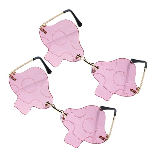 Beaupretty 2 Stck. Dekorative Pilzform Sonnenbrille Lustige Unregelmäßige Sonnenbrillen für Partys Festivals und Urlaubsanlässe Leicht und Kompakt Einzigartiges Accessoire für Fotos und Beaupretty 2 Stck. Dekorative Pilzform Sonnenbrille Lustige Unregelmäßige Sonnenbrillen für Partys Festivals und Urlaubsanlässe Leicht und Kompakt Einzigartiges Accessoire für Fotos und von Beaupretty