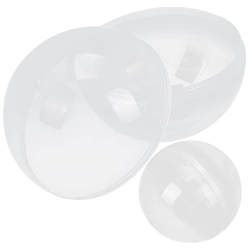 Beaupretty 2 Stück Befüllbare Ostereier Dekoration für Osterfeier Transparente Kunststoffkugeln für Party und Spaß Beaupretty 2 Stück Befüllbare Ostereier Dekoration für Osterfeier Transparente Kunststoffkugeln für Party und Spaß von Beaupretty