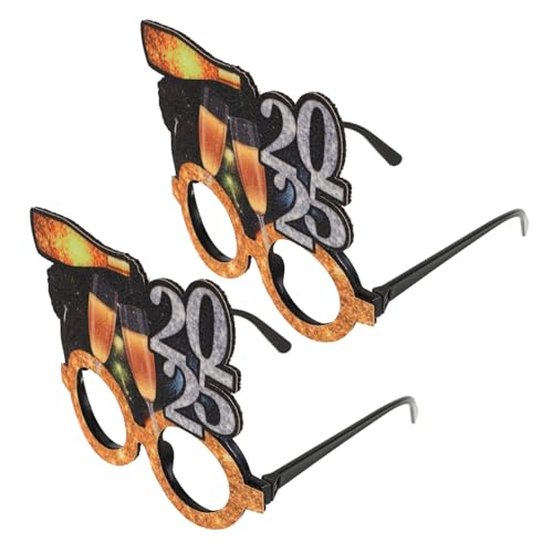 Beaupretty 2 Stück Brillenfassungen Für Das Neue Jahr Frohes Neues Jahr Papiergläser Foto-requisiten Für Das Neue Jahr Neujahrsfeierbrille Neujahrs-requisiten Silvester Partygeschenke Grüßer Beaupretty 2 Stück Brillenfassungen Für Das Neue Jahr Frohes Neues Jahr Papiergläser Foto-requisiten Für Das Neue Jahr Neujahrsfeierbrille Neujahrs-requisiten Silvester Partygeschenke Grüßer von Beaupretty