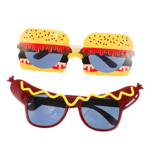 Beaupretty 2 Stück Burger-Dress-Up-Gläser Lustige Sonnenbrille Party-Sonnenbrille süße Sonnenbrille Neuheit Sonnenbrille lustige Partybrille Ausgefallene Brille Halloween Brillen Plastik Beaupretty 2 Stück Burger-Dress-Up-Gläser Lustige Sonnenbrille Party-Sonnenbrille süße Sonnenbrille Neuheit Sonnenbrille lustige Partybrille Ausgefallene Brille Halloween Brillen Plastik von Beaupretty