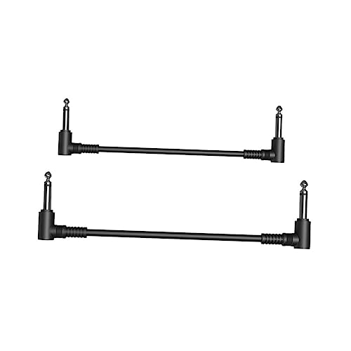 Beaupretty 2 Stück Effektkabel für Gitarre und Adapterkabel Robust und Langlebig für Heim und Bühnenanwendungen Installieren aus Hochwertigem und Gefertigt von Beaupretty
