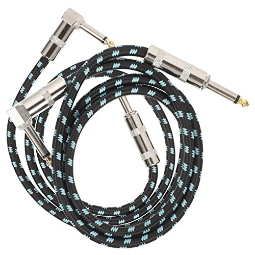 Beaupretty 2 Stück Gitarrenkabel Audio Kabel für Elektrische Gitarre Langlebig Professionell für Studio und Bühne mit Hervorragender Signalübertragung Blau Beaupretty 2 Stück Gitarrenkabel Audio Kabel für Elektrische Gitarre Langlebig Professionell für Studio und Bühne mit Hervorragender Signalübertragung Blau von Beaupretty
