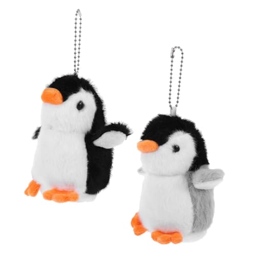 Beaupretty 2 Stück Kawaii Plüsch Pinguin Schlüsselanhänger Realistische Kleine Stofftier Rucksack Anhänger Leicht Kompakt als Partygeschenk für Winterfeiern Schwarz Beaupretty 2 Stück Kawaii Plüsch Pinguin Schlüsselanhänger Realistische Kleine Stofftier Rucksack Anhänger Leicht Kompakt als Partygeschenk für Winterfeiern Schwarz von Beaupretty
