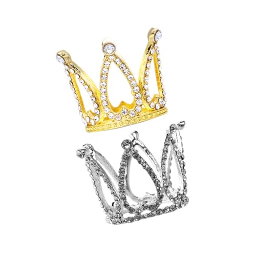 Beaupretty 2 Stück Mini Cake Crown Topper mit Strass Gold und Silber Dekorative Tortendeko für Geburtstagsparty Hochzeit und Feierlichkeiten Wiederverwendbar Charmante Party Dekoration Beaupretty 2 Stück Mini Cake Crown Topper mit Strass Gold und Silber Dekorative Tortendeko für Geburtstagsparty Hochzeit und Feierlichkeiten Wiederverwendbar Charmante Party Dekoration von Beaupretty